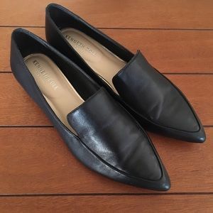 EUC Kenneth Cole Camelia Black Leather Loafers 6.5